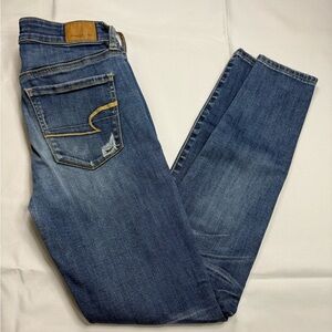 American Eagle Outfitters Women's Skinny Jeans - Blue